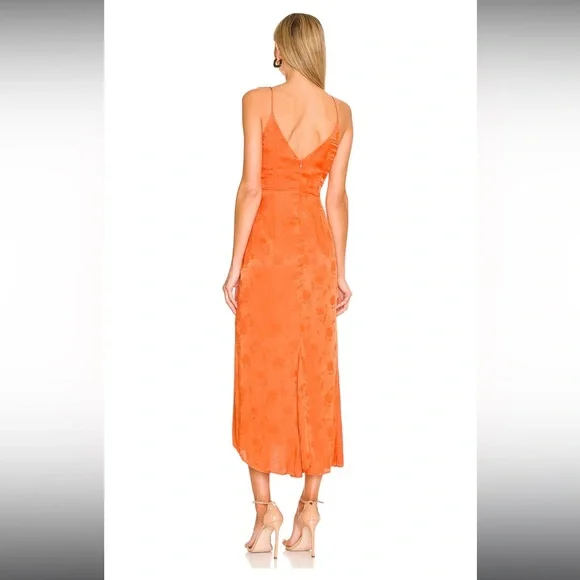 Burnt Orange SauLee Dress - Picture 3 of 4